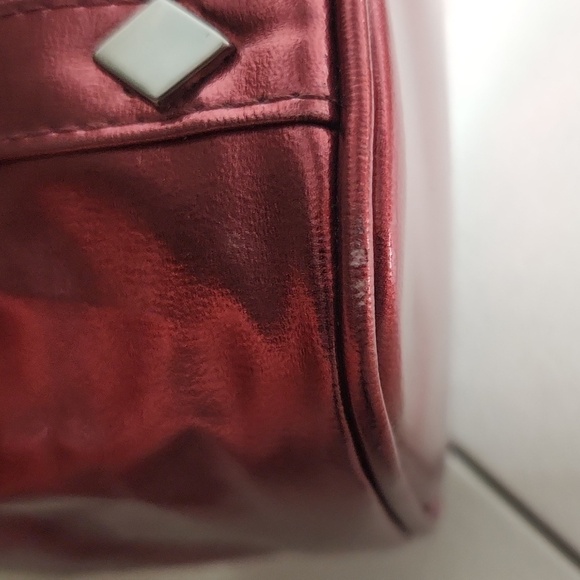 Avon Metallic redish pink makeup bag - Picture 8 of 17